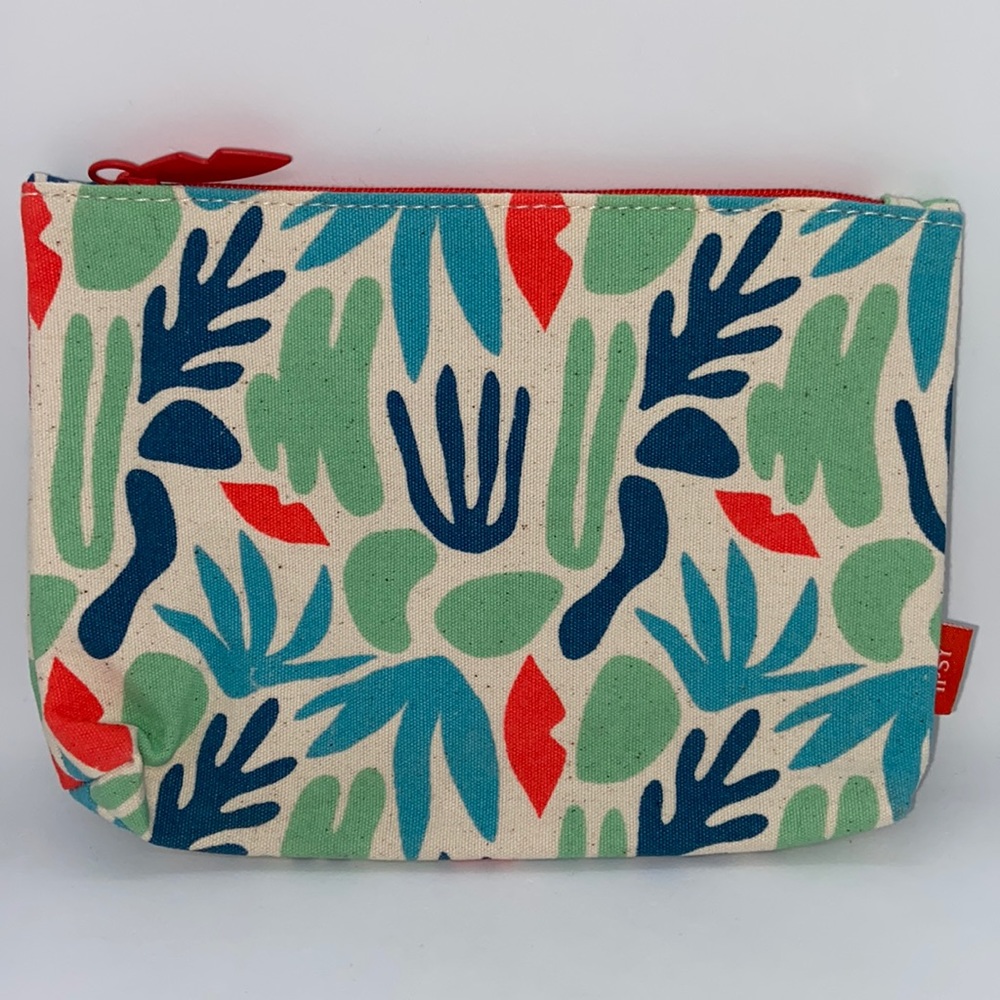 💄3 for $20💄 Ipsy Force of Nature Linen Texture Cosmetic Makeup Accessory Bag